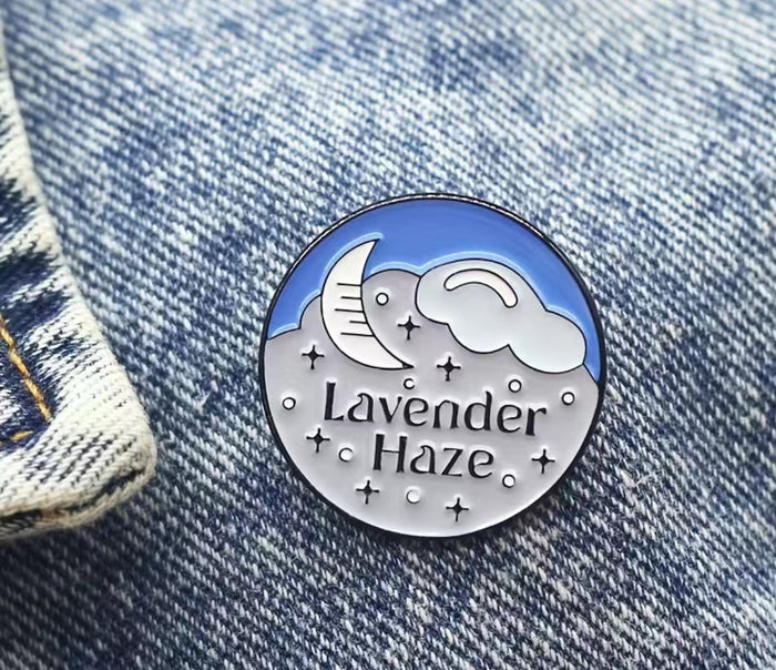 Lavender Haze Enamel Pin