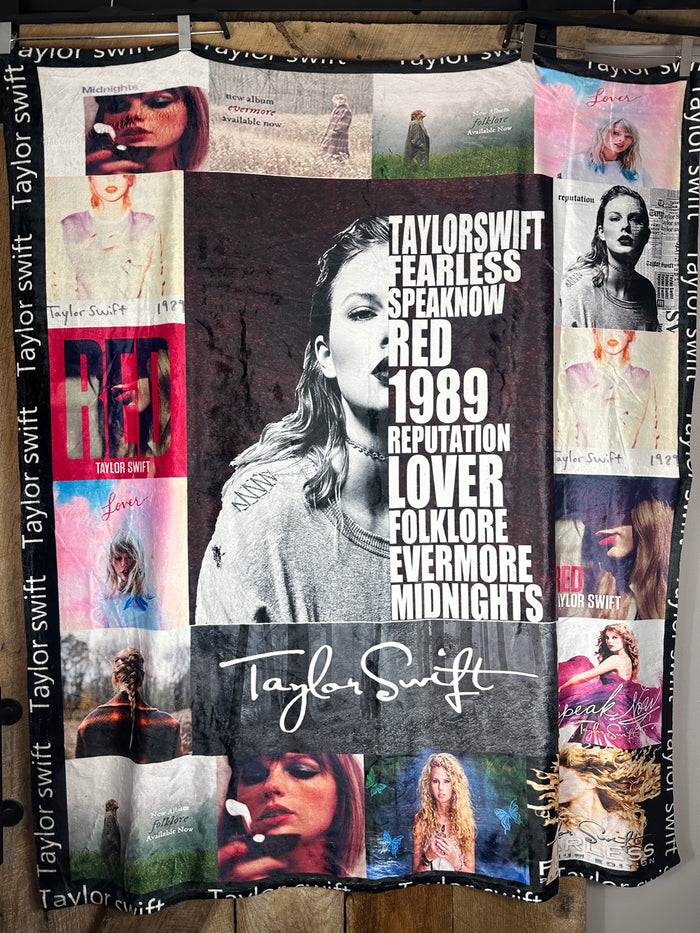 Taylor Swift Album Blanket