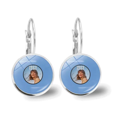T.S. Bubble Earrings - 1989 blue