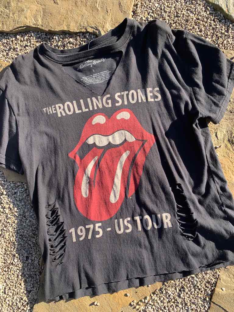 Rolling stones sale v neck