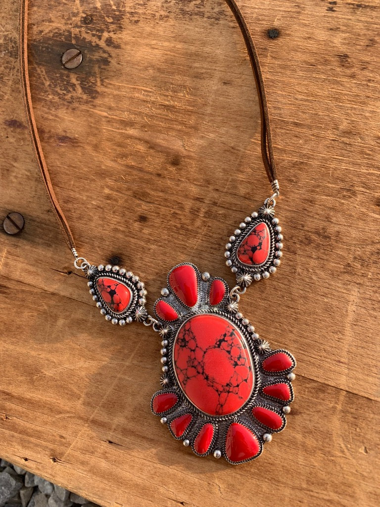 Red Rock Squash Blossom Set – Cierra Lauren