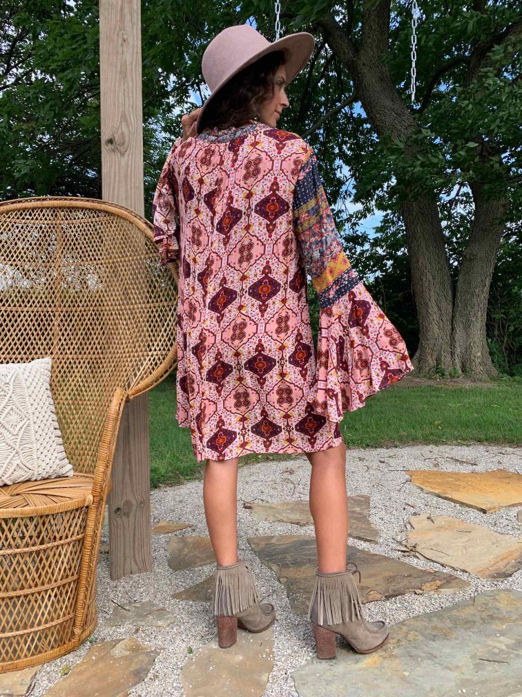 Tuscany Bell Sleeve Dress – Cierra Lauren