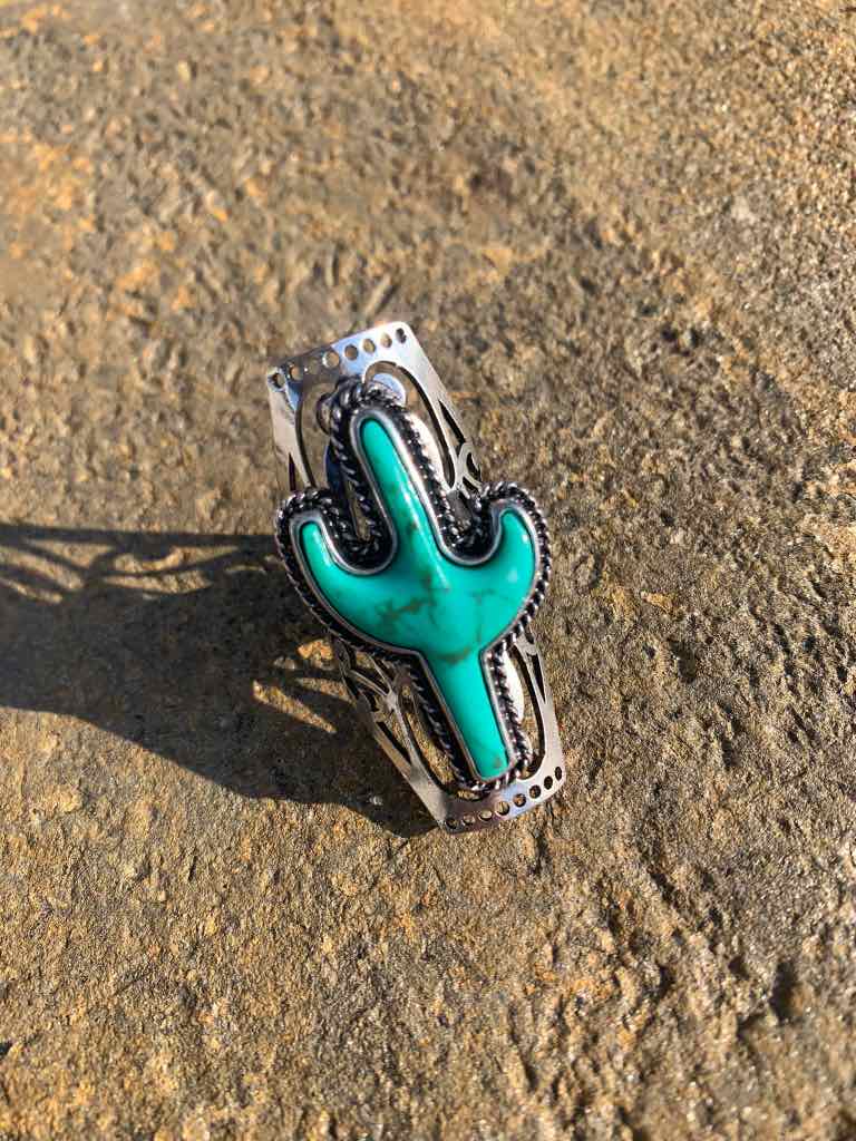Navajo Cactus Ring