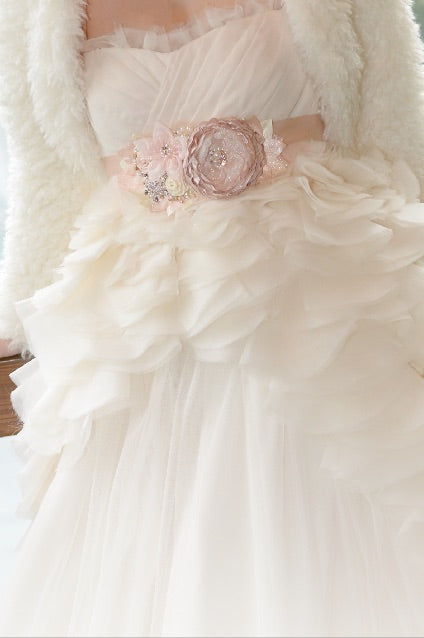 Fairy Tale Flower Petal Gown  Cierra Lauren