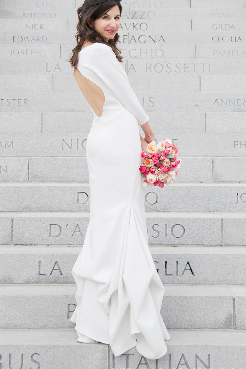 Simple Elegant Couture Gown – Cierra Lauren