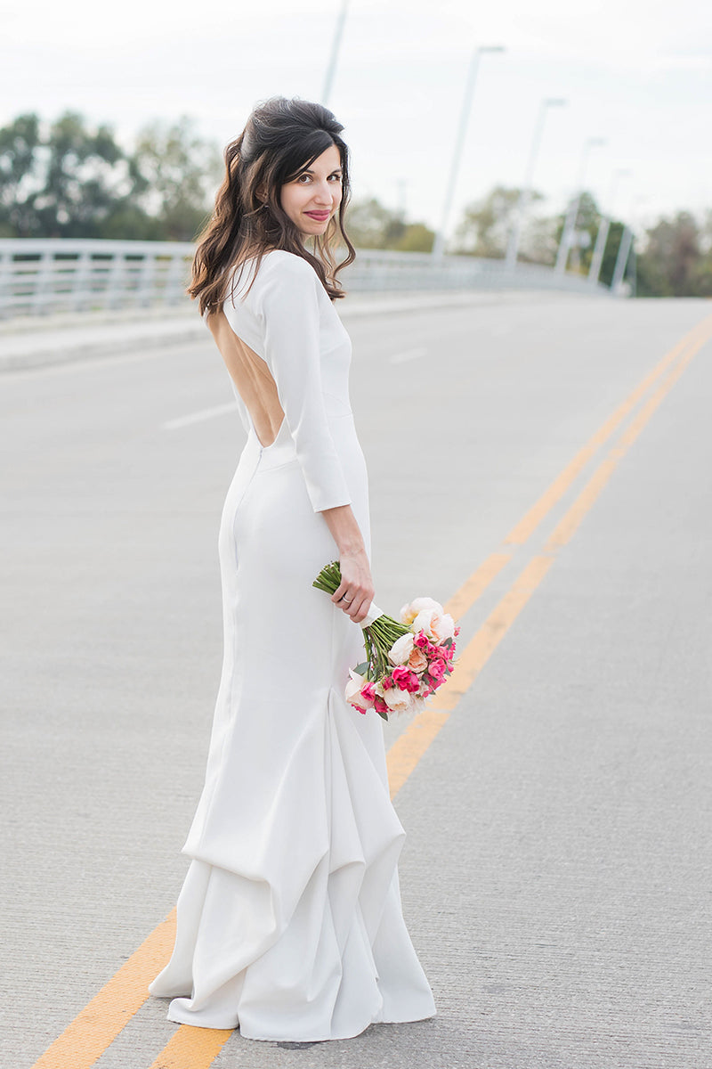 Simple Elegant Couture Gown – Cierra Lauren
