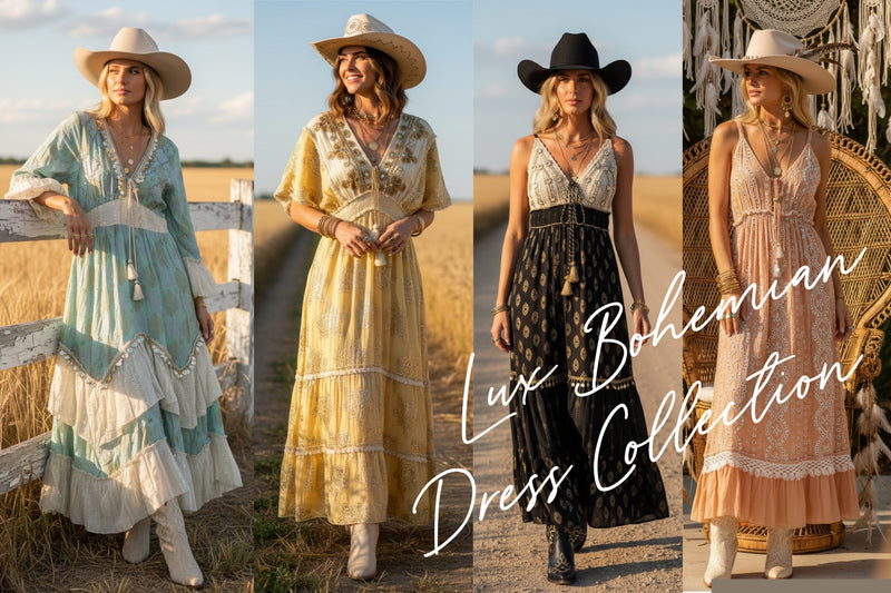Lux Boho Style Dress Collection