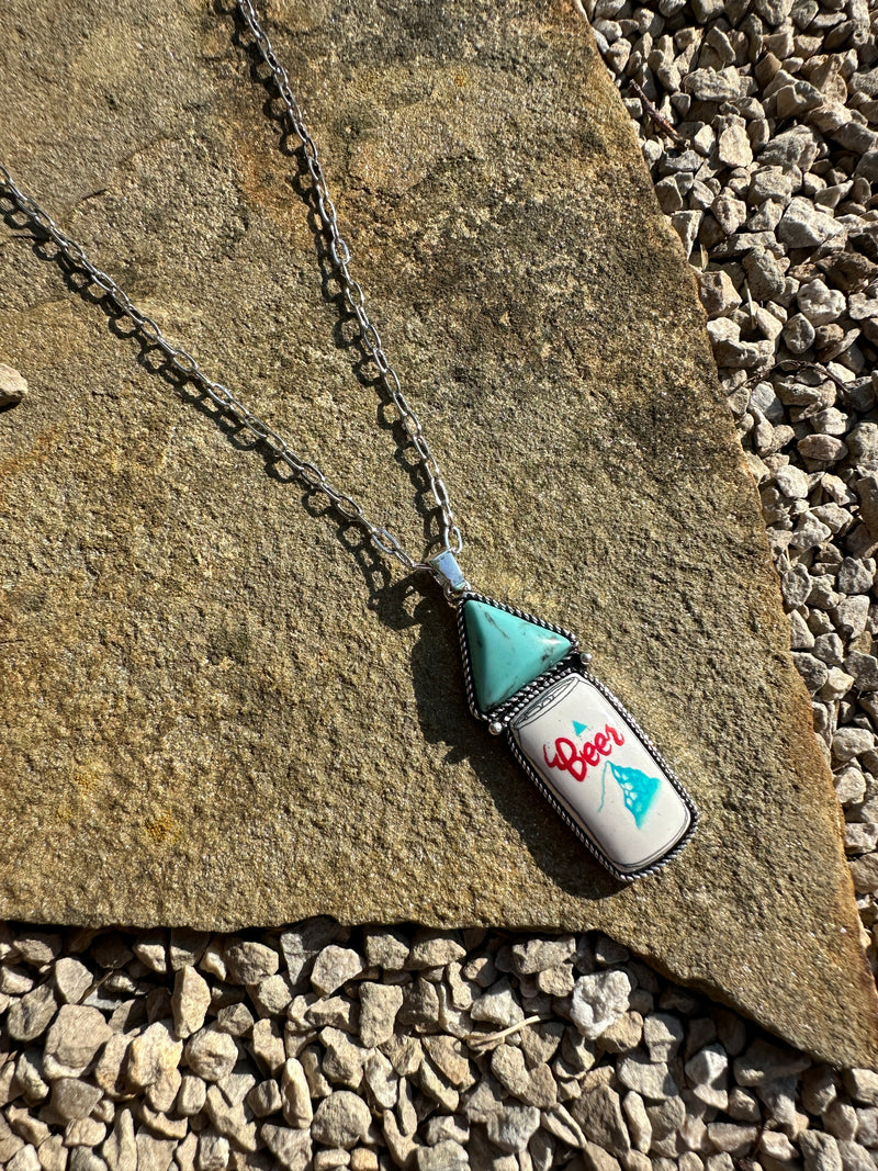 beer bar hop necklace
