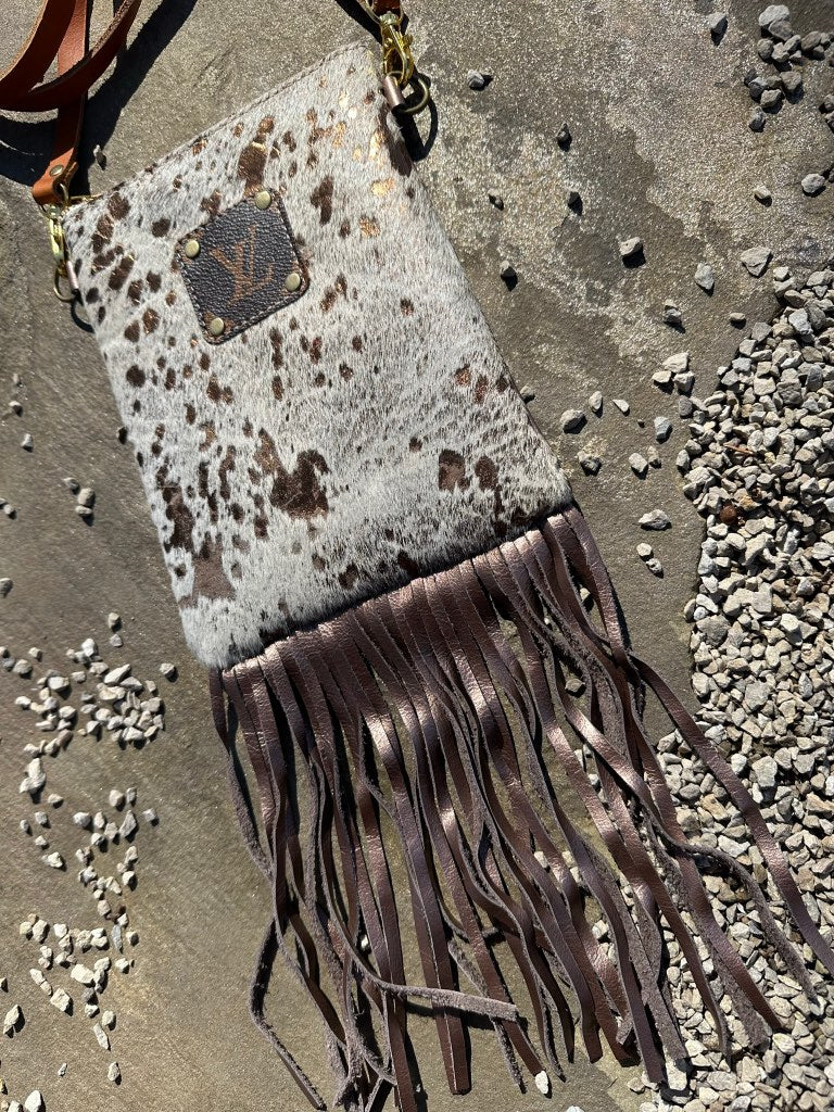 lux designer fringe bag 