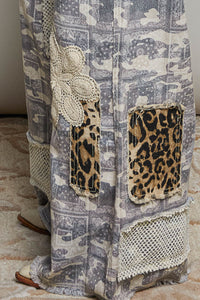 *PRE ORDER* Almond Camo Twill Overalls