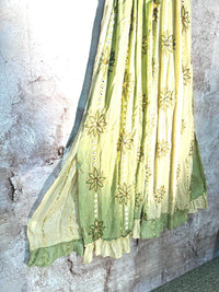 Olive Embellished Maxi Dress