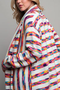 Vibrant Fun Fringed Duster