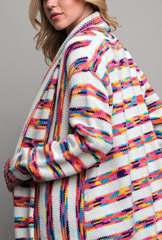 Vibrant Fun Fringed Duster