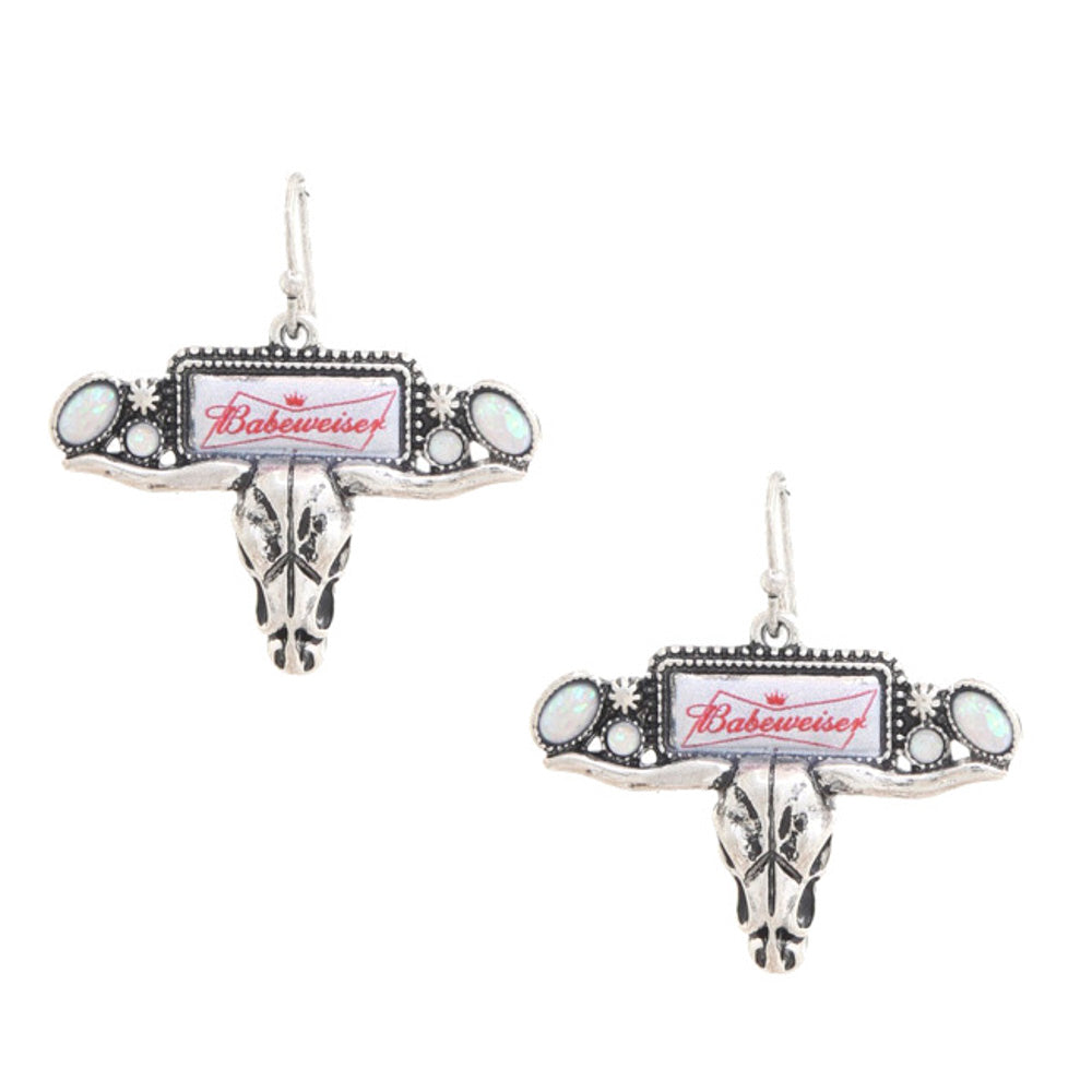 Babeweiser Skull Earrings