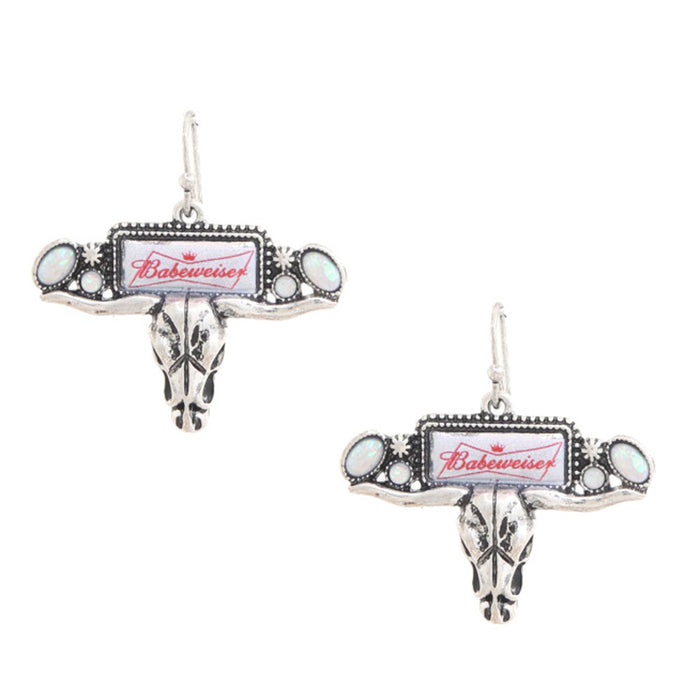 Babeweiser Skull Earrings