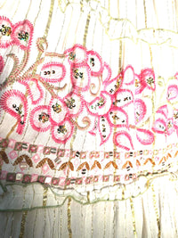 Festival Bohemian Skirt + Top Set - Fuschia