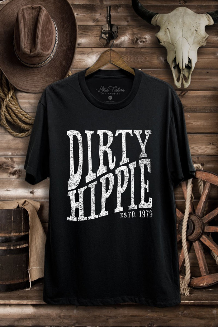 Dirty Hippie Tee - Black