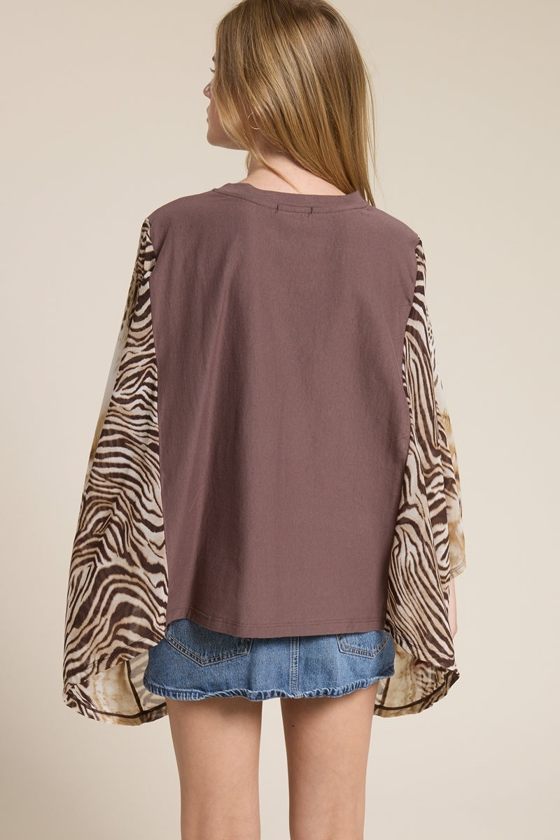 Wild World Tour Scarf Tee