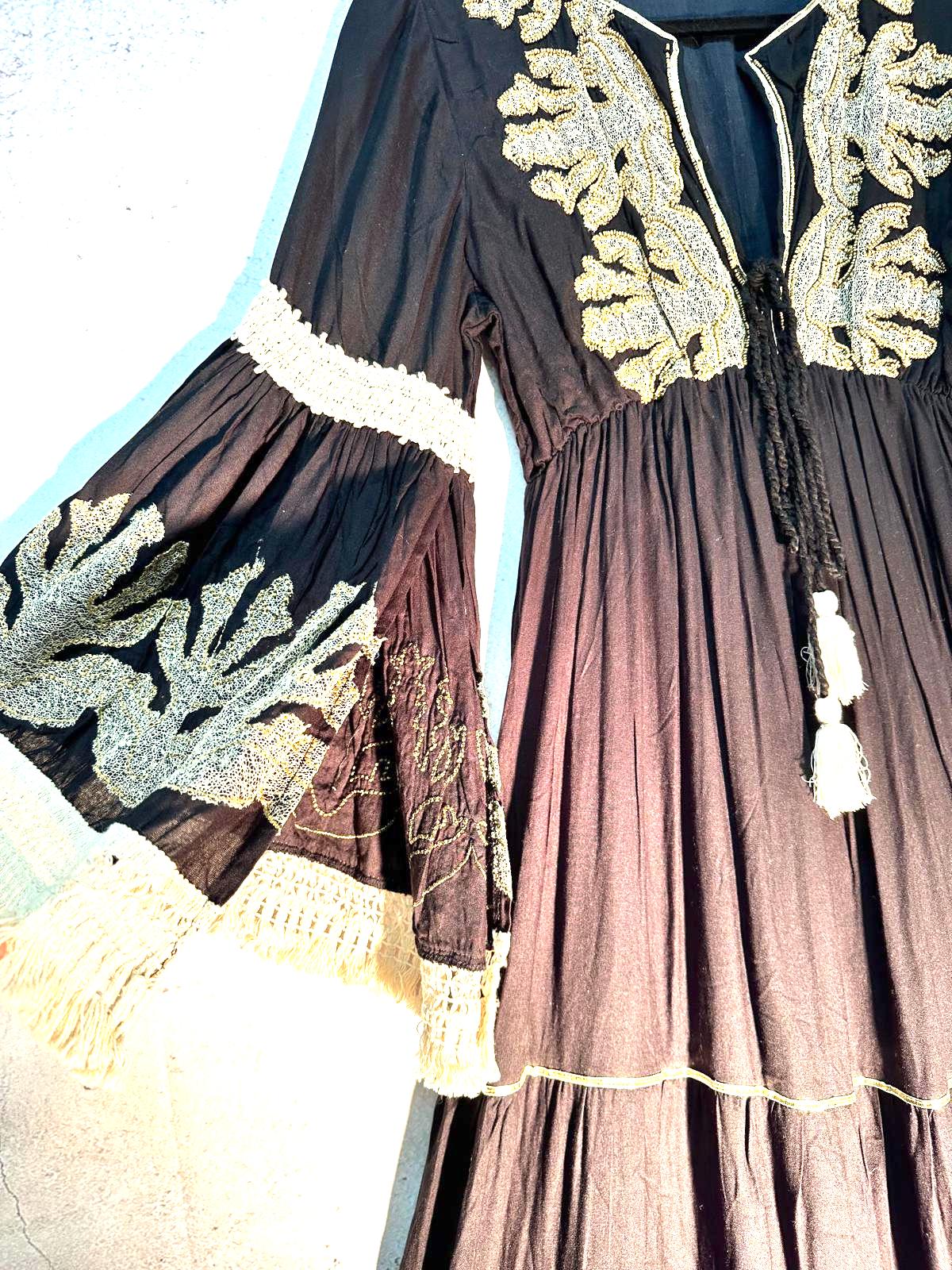 Bali Embroidered Maxi Dress