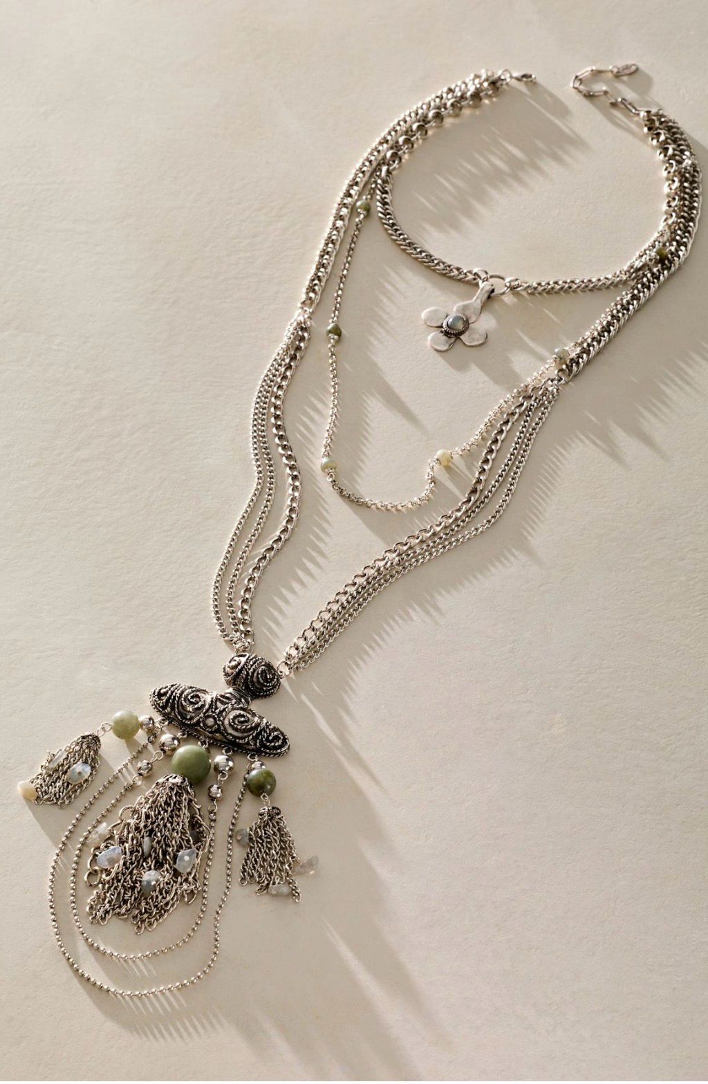 Cascading Layer Necklace