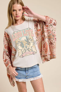 Long Live Cowgirls Scarf Tee