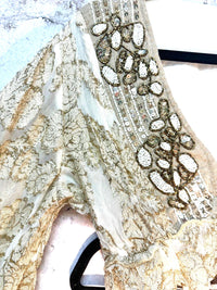 Western Embellished Skirt + Top Set