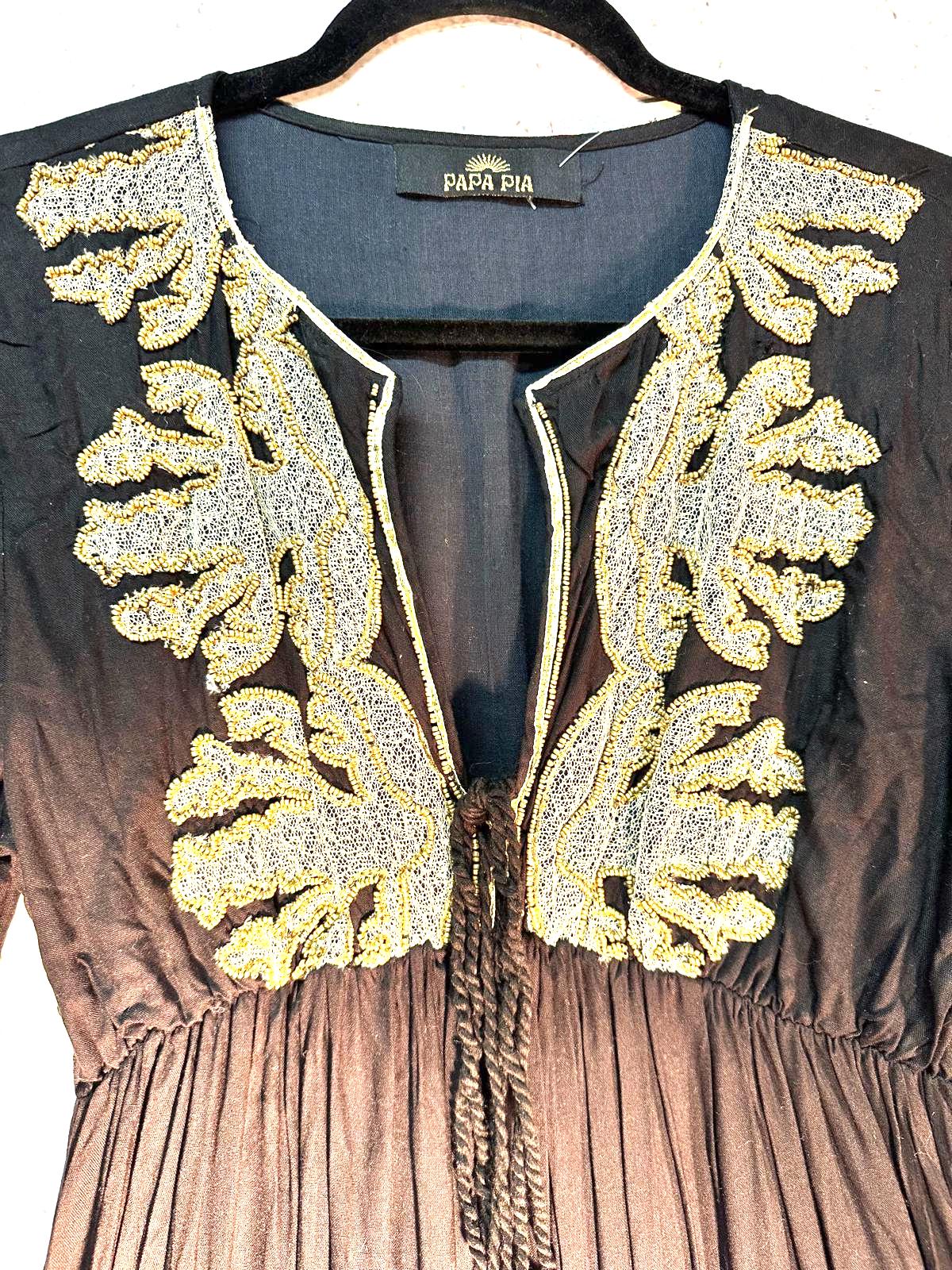 Bali Embroidered Maxi Dress