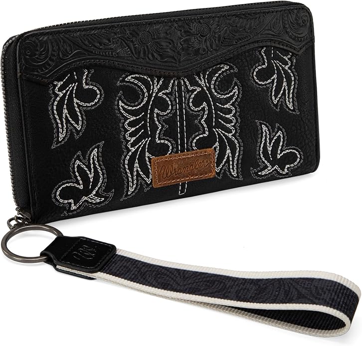 Wrangler Boot Stitch Bifold Wallet