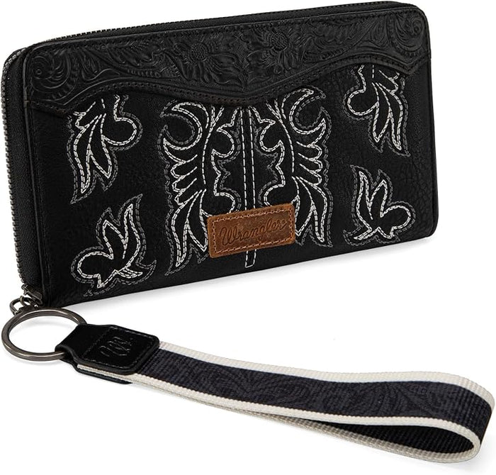 Wrangler Boot Stitch Bifold Wallet