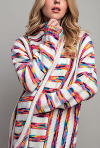 Vibrant Fun Fringed Duster