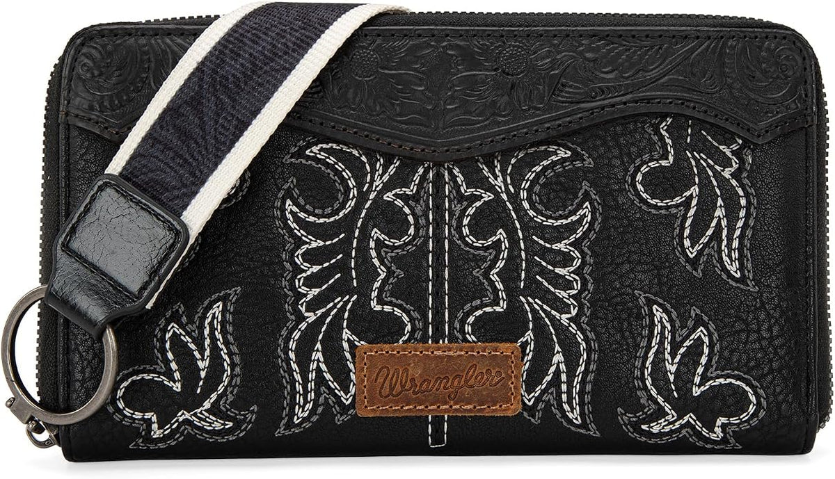 Wrangler Boot Stitch Bifold Wallet