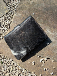 Cowhide Wallet - Black