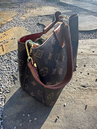 LV Inspired Lux 2 Way Strap Bag