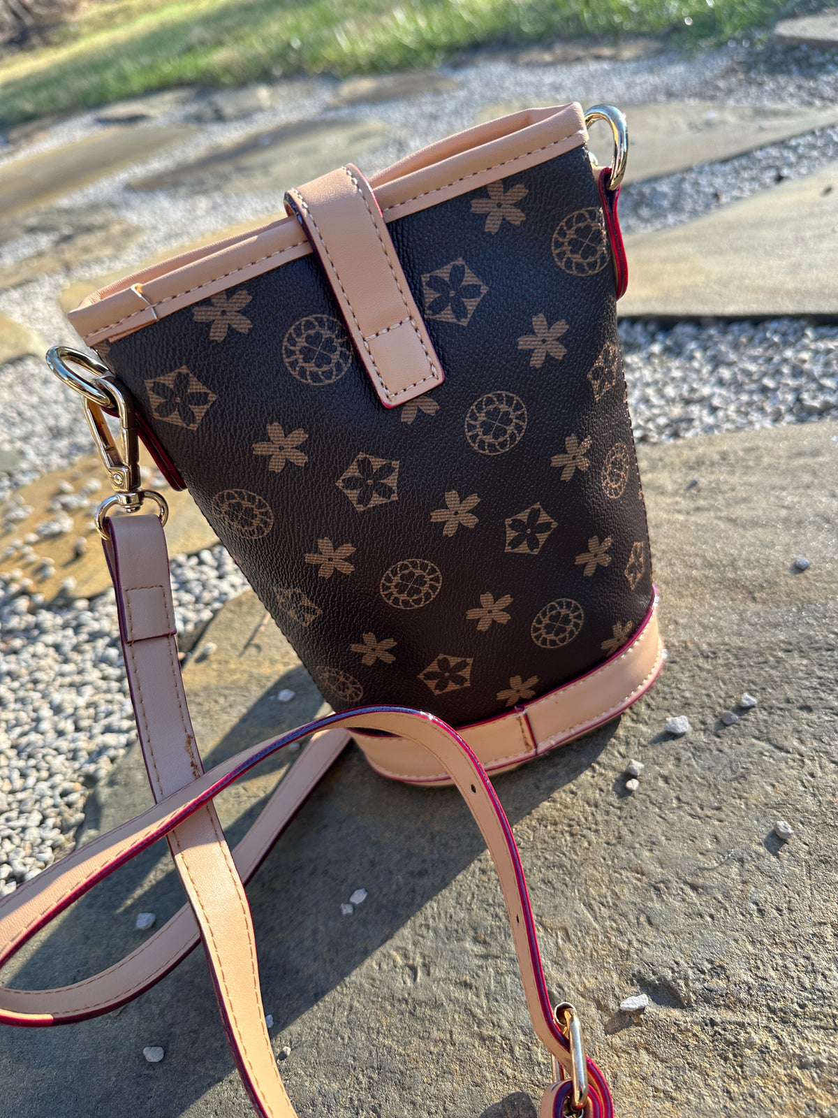 LV Inspired Lux Crossbody Bag