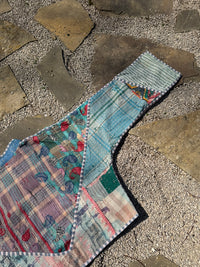 Bohemian Vintage Kantha Reversible Handmade Short Style Jacket - Hailey