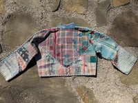 Bohemian Vintage Kantha Reversible Handmade Short Style Jacket - Hailey