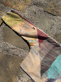 Bohemian Vintage Kantha Reversible Handmade Short Style Jacket - Hailey