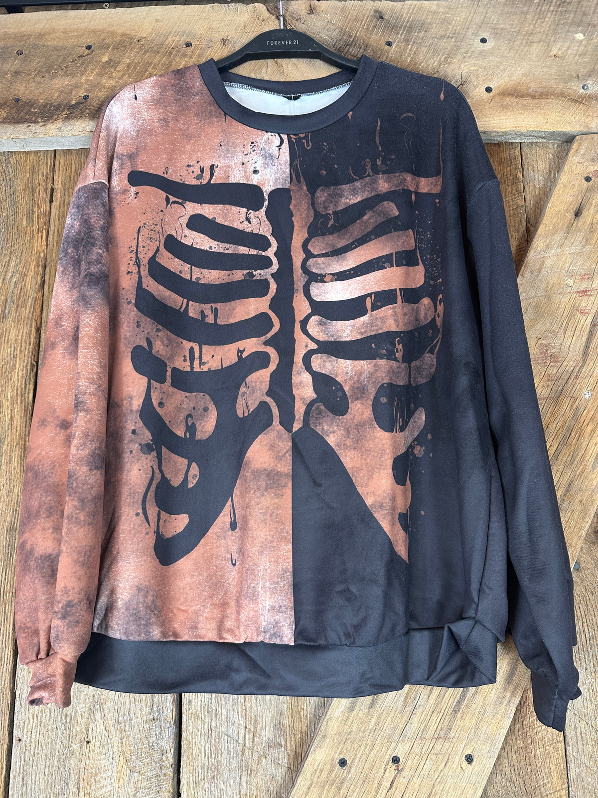 Skeleton Sweatshirt -  medium