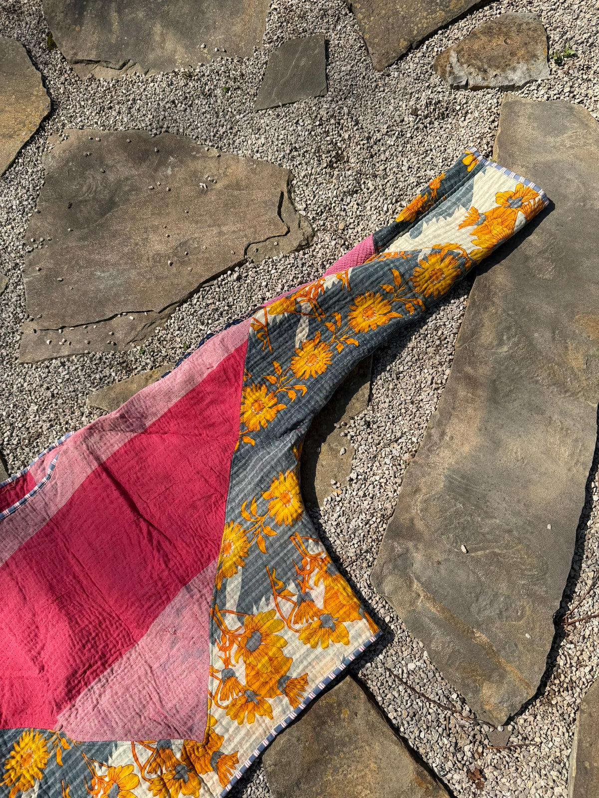 Bohemian Vintage Kantha Reversible Handmade Short Style Jacket - Chelsea