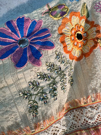 Bungalow Boho Embroidered Pant  + Top Set