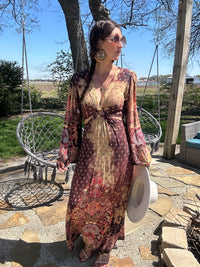 Bohemian Open Cutout Dress