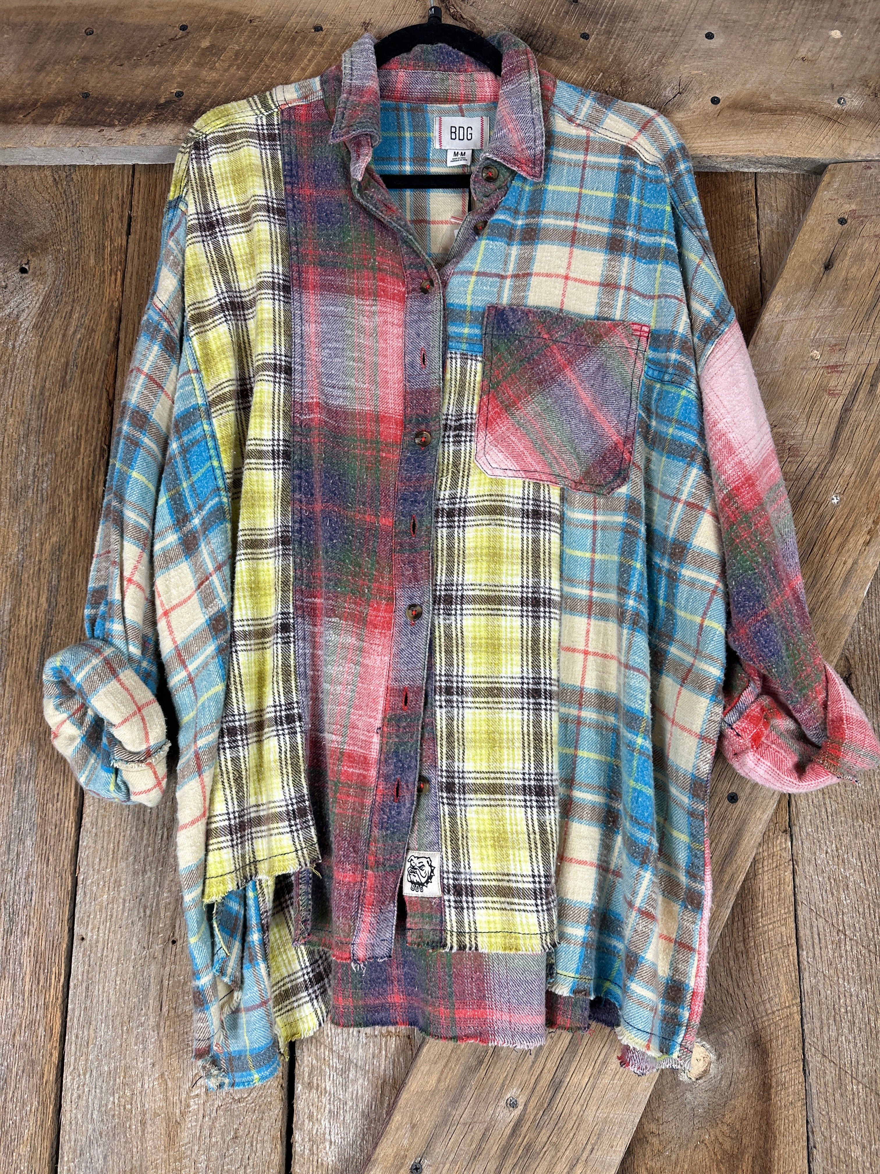 チャレンジャー MULTI PRINTED FLANNEL SHIRT L CHALLENGER / L/S FLANNEL PRINTED SHIRT