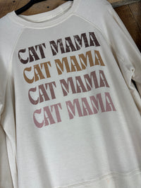Cat Mama Sweatshirt -  small