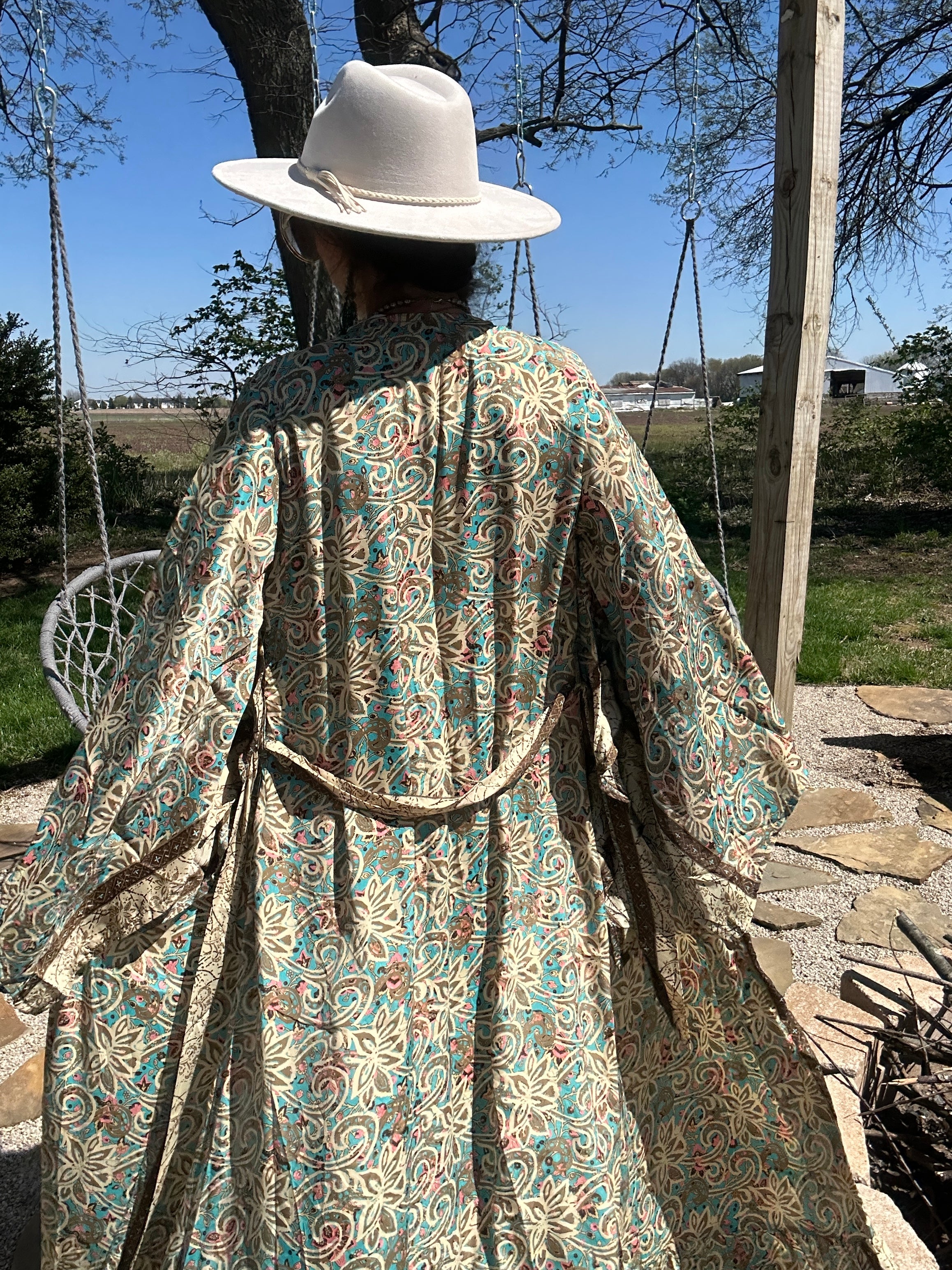 Wild Horses Duster Ruffled Kimono – Cierra Lauren