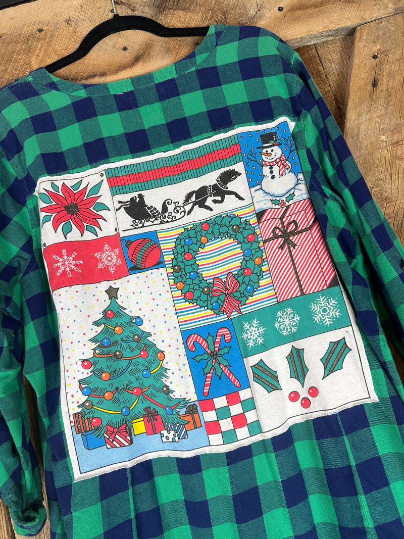Retro Holiday Flannel