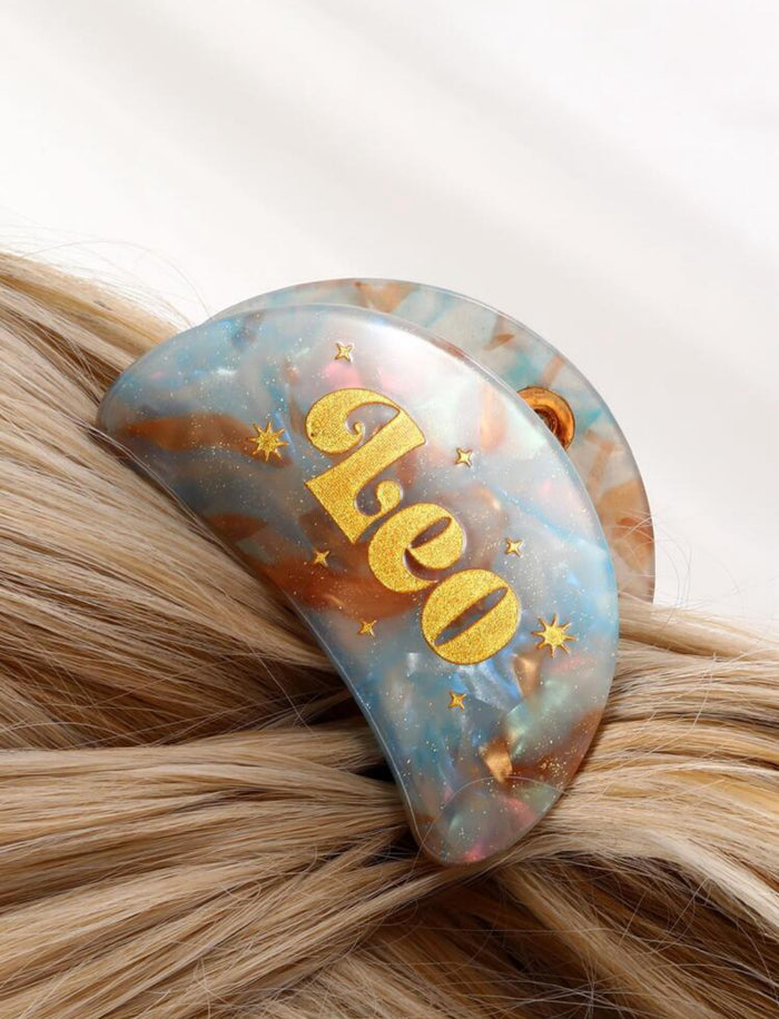 Zodiac Hair Claw - Leo