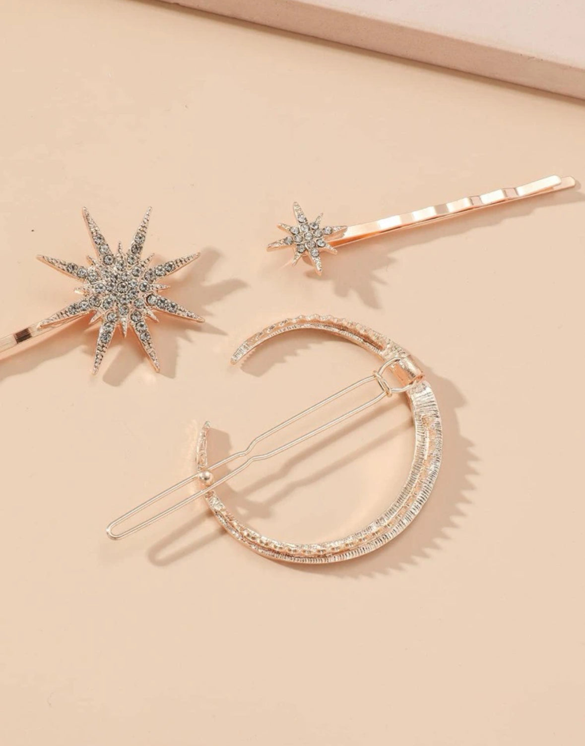 To the Moon and Back Hair Set - Rose Gold