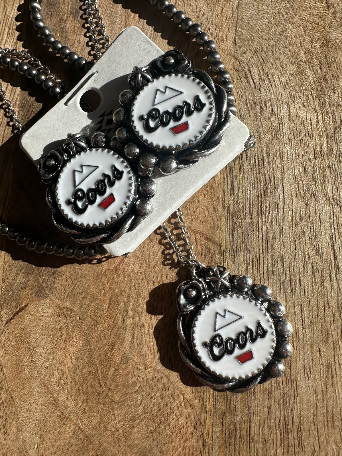 Coors Necklace + Earring Set
