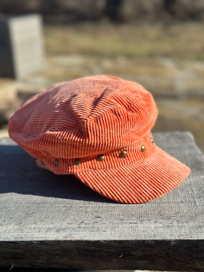 Cord Washed Lieutenant Hat