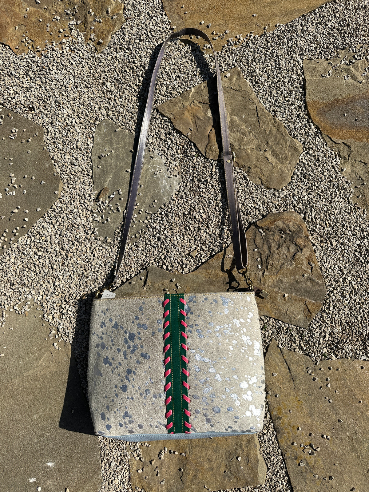 Cowhide Crossbody Western Bag